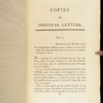 Copies of Original Letters from the Army of General Bonaparte in Egypt – 1798 | First Edition with Map