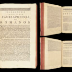 Novum Testamentum – Henry Hammond – 1698 | Vulgate Bible with Commentary