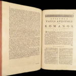 Novum Testamentum – Henry Hammond – 1698 | Vulgate Bible with Commentary