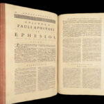 Novum Testamentum – Henry Hammond – 1698 | Vulgate Bible with Commentary