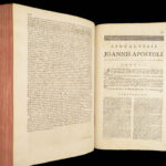 Novum Testamentum – Henry Hammond – 1698 | Vulgate Bible with Commentary