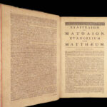 Novum Testamentum – Henry Hammond – 1698 | Vulgate Bible with Commentary