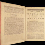 Novum Testamentum – Henry Hammond – 1698 | Vulgate Bible with Commentary