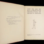 1927 Now We Are Six by AA Milne 1st Winnie the Pooh w/ Ernest Shepard ART