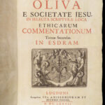 Selecta Scriptura Loca Ethicarum Commentationum – Giovanni Paolo Oliva – 1677 | Jesuit Bible Commentary