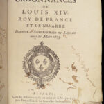 Ordonnances de Louis XIV – France – 1673 | Tax Laws & Ordinances