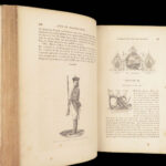 Pictorial Life of George Washington – John Frost – 1848 | Illustrated, Beautiful Moroccan Leather