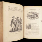 Pictorial Life of George Washington – John Frost – 1848 | Illustrated, Beautiful Moroccan Leather