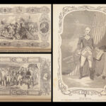 Pictorial Life of George Washington – John Frost – 1848 | Illustrated, Beautiful Moroccan Leather