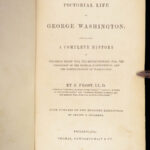 Pictorial Life of George Washington – John Frost – 1848 | Illustrated, Beautiful Moroccan Leather