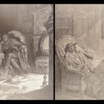 The Raven – Edgar Allan Poe – 1884 | Gustave Doré Folio First Edition