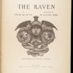 The Raven – Edgar Allan Poe – 1884 | Gustave Doré Folio First Edition