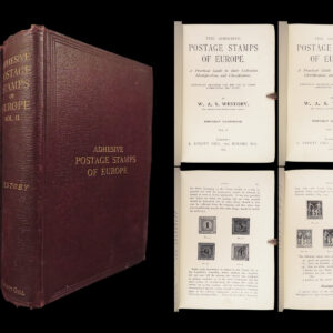 Adhesive Postage Stamps of Europe – Westoby – 1898 | First Edition, 2 Volumes