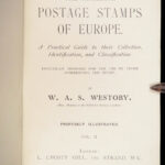 Adhesive Postage Stamps of Europe – Westoby – 1898 | First Edition, 2 Volumes