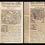 Postilla – Works of Johann Avenarius Habermann – 1582 | Large Frankfurt Folio