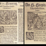 Postilla – Works of Johann Avenarius Habermann – 1582 | Large Frankfurt Folio
