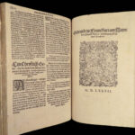 Postilla – Works of Johann Avenarius Habermann – 1582 | Large Frankfurt Folio