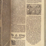 Postilla – Works of Johann Avenarius Habermann – 1582 | Large Frankfurt Folio