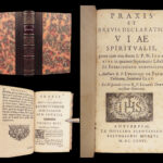 Praxis et brevis declaration – Luis de la Palma – 1634 | First Edition Jesuit Commentary on Spiritual Exercises