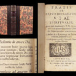 Praxis et brevis declaration – Luis de la Palma – 1634 | First Edition Jesuit Commentary on Spiritual Exercises