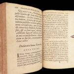 Praxis et brevis declaration – Luis de la Palma – 1634 | First Edition Jesuit Commentary on Spiritual Exercises