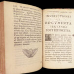 Praxis et brevis declaration – Luis de la Palma – 1634 | First Edition Jesuit Commentary on Spiritual Exercises