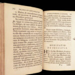 Praxis et brevis declaration – Luis de la Palma – 1634 | First Edition Jesuit Commentary on Spiritual Exercises