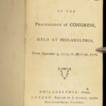 Journal of the Proceedings of Congress – United States – 1778 | First Edition
