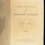 The Rise and Fall of the Confederate Government – Jefferson Davis – 1881 | First Edition