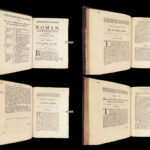 Romanæ Historiæ Anthologia – Thomas Godwyn – 1680 | Three Works Bound Together