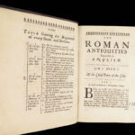 Romanæ Historiæ Anthologia – Thomas Godwyn – 1680 | Three Works Bound Together