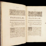 Papers Relative to the Rupture with Spain – 1762 | William Pitt Letters, Historical Provenance