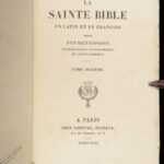 La Sainte Bible – Lefèvre – 1828–1834 | 13 Vols, Latin & French, Illustrated
