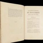 La Sainte Bible – Lefèvre – 1828–1834 | 13 Vols, Latin & French, Illustrated