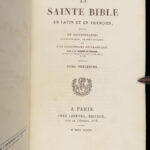 La Sainte Bible – Lefèvre – 1828–1834 | 13 Vols, Latin & French, Illustrated