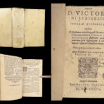 Scholae historicae – Victorinus Strigel – 1586 | First Edition Commentary on Melanchthon