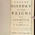 Secret History of the Reigns of Charles II and James II – John Phillips | First edition