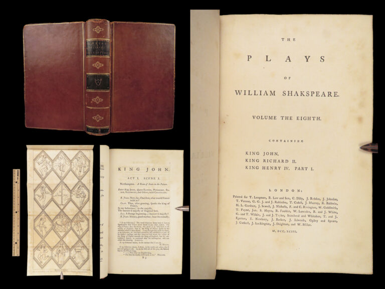 Image of The Plays of William Shakespeare – 1793 | Samuel Johnson Edition, Vol. 8