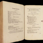 The Plays of William Shakespeare – 1796 | English, Illustrated 6 volumes