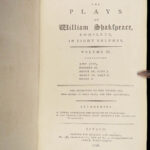 The Plays of William Shakespeare – 1796 | English, Illustrated 6 volumes