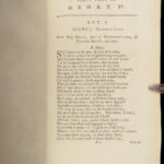 The Plays of William Shakespeare – 1796 | English, Illustrated 6 volumes