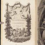 The Plays of William Shakespeare – 1796 | English, Illustrated 6 volumes