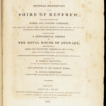 Description of the Shire of Renfrew – George Crawfurd – 1818 | Maps, Stewart Genealogy