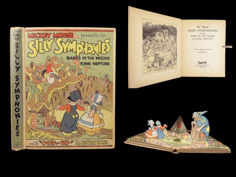 Image of The Pop-up Silly Symphonies, Walt Disney Studios, 1933 | First Edition Pop-Up