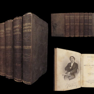 Sermons of the Rev. C.H. Spurgeon – Charles H. Spurgeon – 1860s | American Early Printings