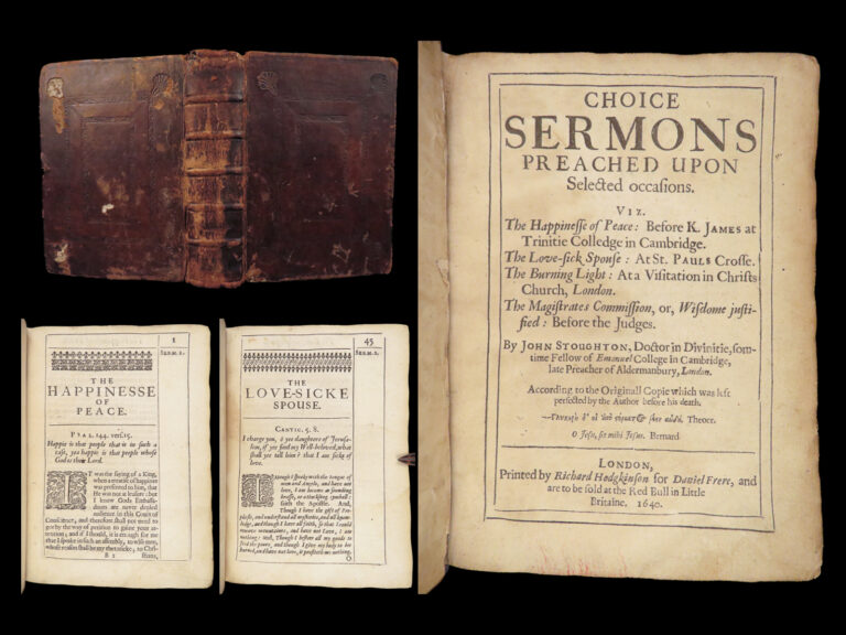 Image of Choice Sermons Preached – John Stoughton – 1640 | English Puritan Sermons