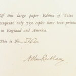 Tales from Shakespeare – Charles & Mary Lamb – 1909 | Signed by Arthur Rackham