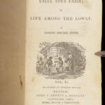 Uncle Tom’s Cabin, Harriet Beecher Stowe – 1852 | First Edition in 2 volumes
