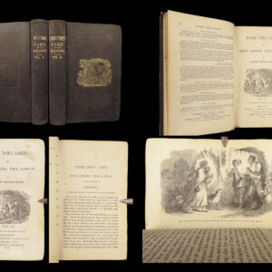 Uncle Tom's Cabin, Harriet Beecher Stowe – 1852 | First Edition in 2 volumes