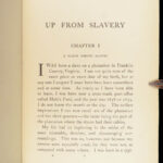 Up From Slavery – Booker T. Washington – 1901 | First Edition